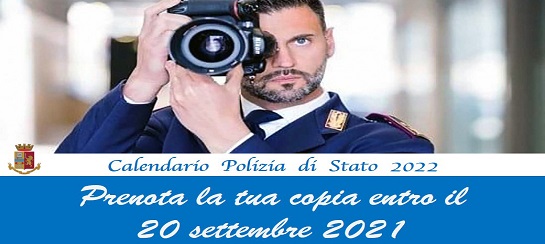 Calendario Polizia 2022