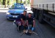 Il cucciolo di capriolo salvato dagli agenti della Polizia Stradale di Firenze