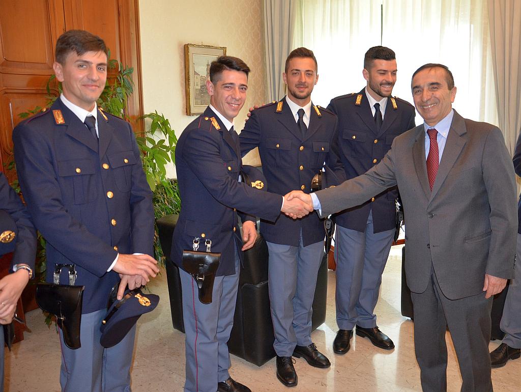 Nuovi agenti della Polizia di Stato alla Questura di Salerno
