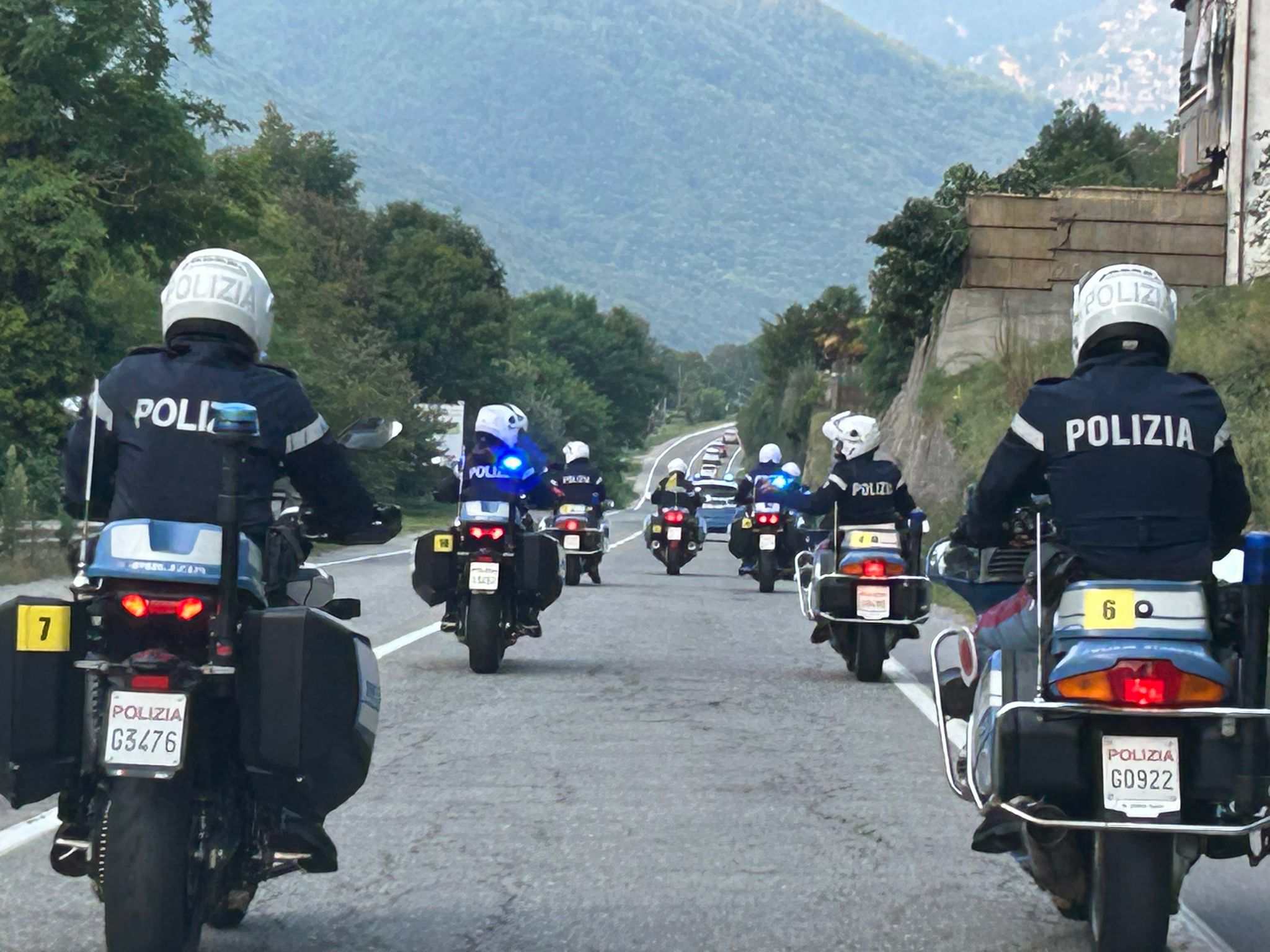 La Polizia di Stato al Tour de l’Avenir 2024