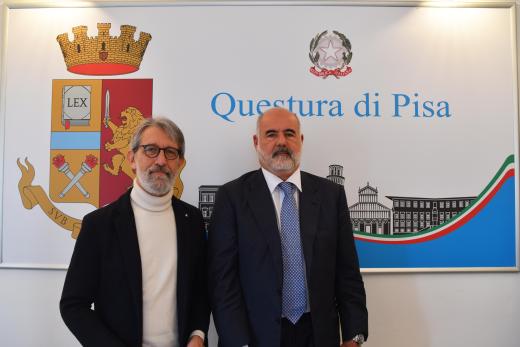 Primo Dirigente della Polizia di Stato Dr. Antonio Soluri, nuovo Vicario della Questura di Pisa