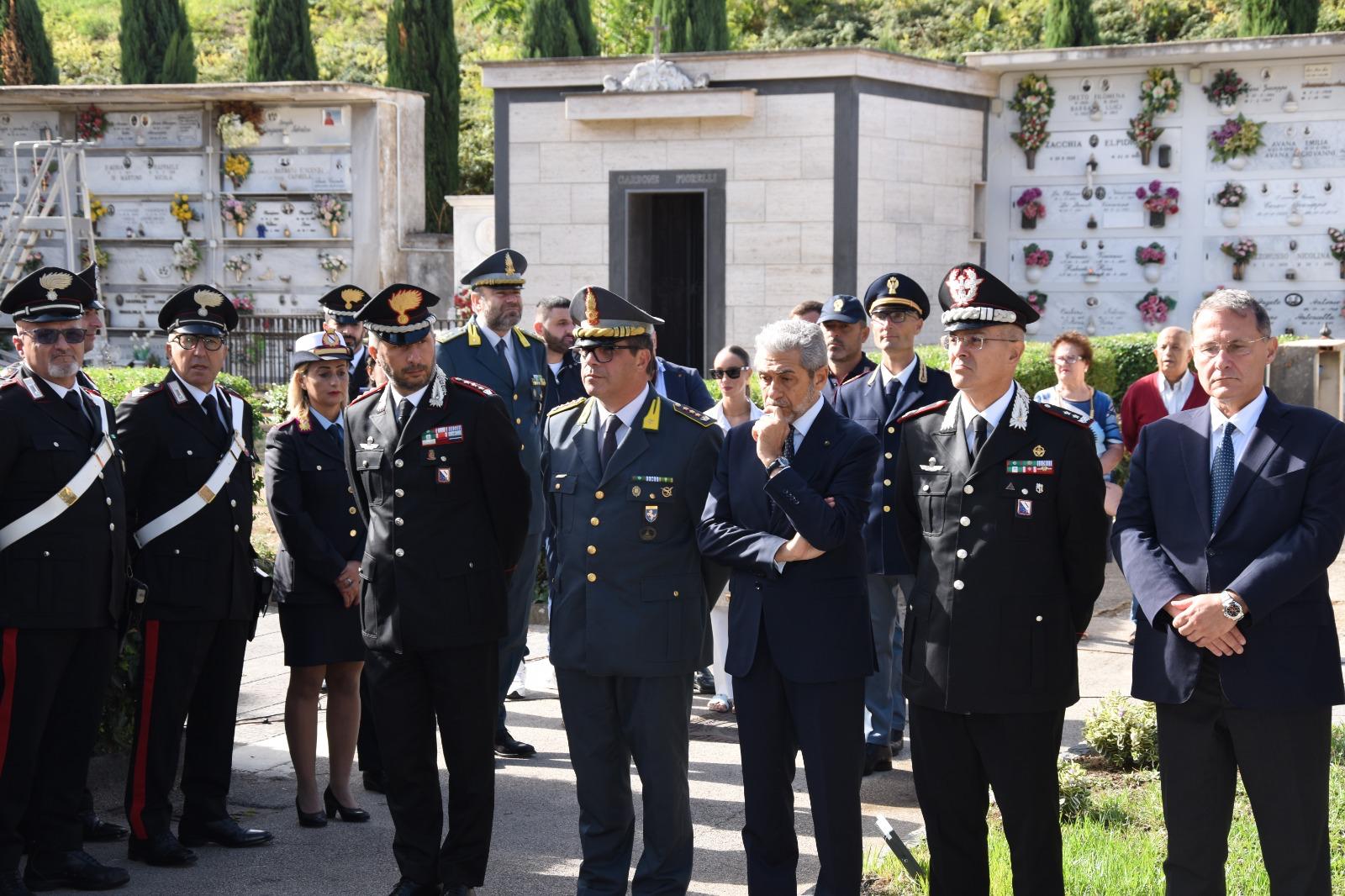 Il Questore di Caserta alla commemorazione dell’eccidio di Teverola.