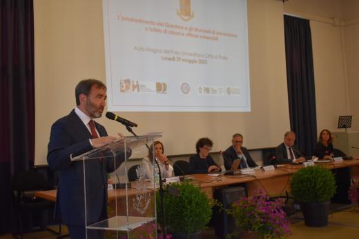 Prato - 29 maggio 2023 - Convegno   - "L’ammonimento del Questore e gli strumenti di prevenzione a tutela di minori e vittime vulnerabili”.