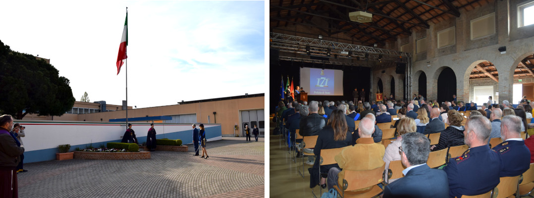 Ravenna - Celebrazione del 171° Anniversario della Fondazione della Polizia di Stato