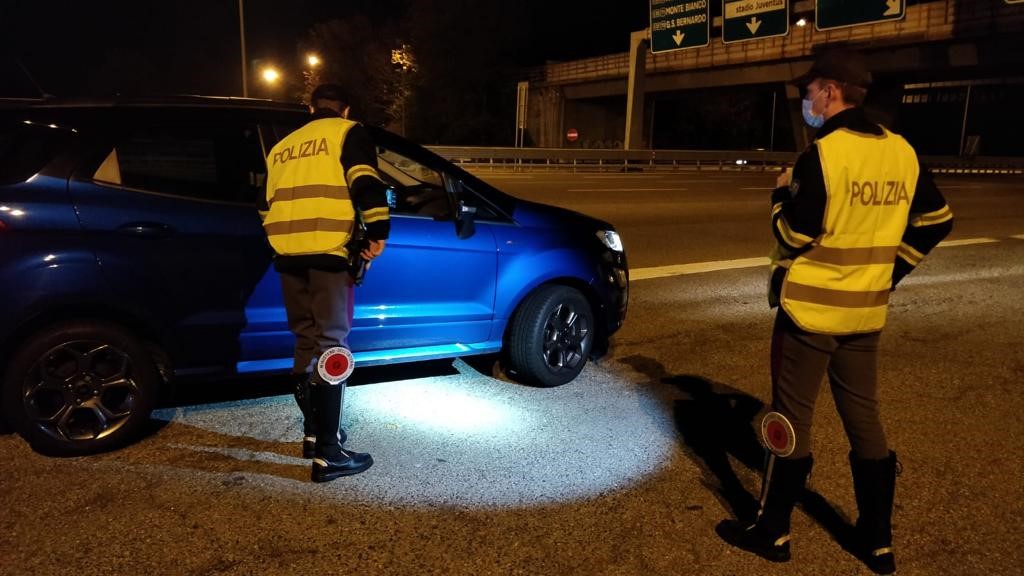 Torino: Polizia Stradale contrasto alla guida alterata