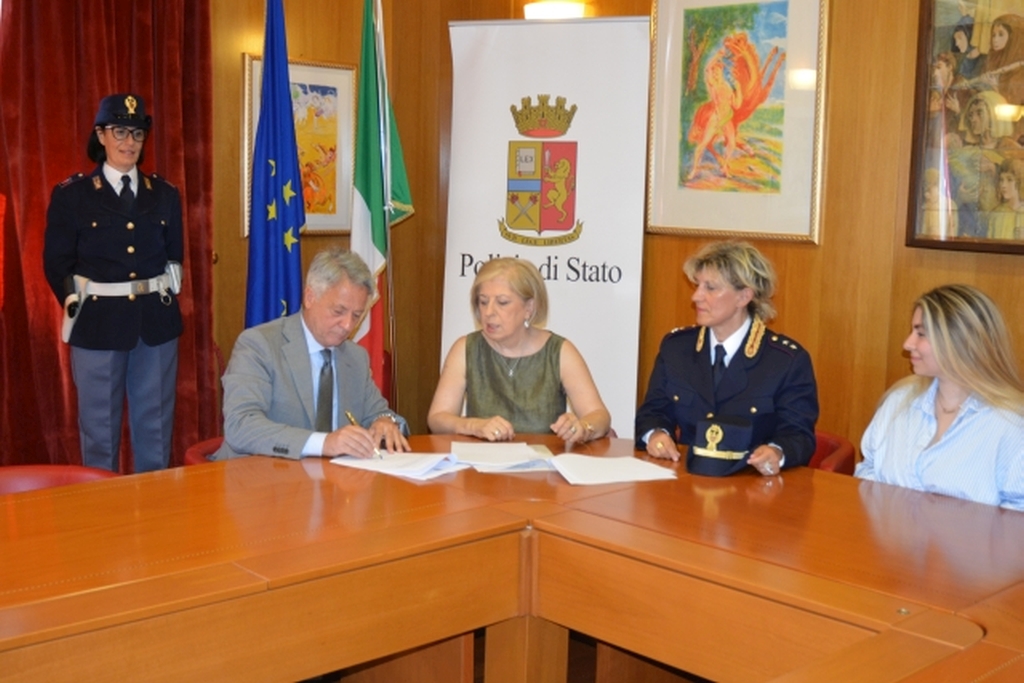 Tirocini in Questura, l’accordo con l’Università  Degli Studi “ G. d’Annunzio” Chieti-Pescara