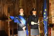 Asti, 10 aprile 2019. Celebrazione del 167° Anniversario della fondazione della Polizia di Stato.