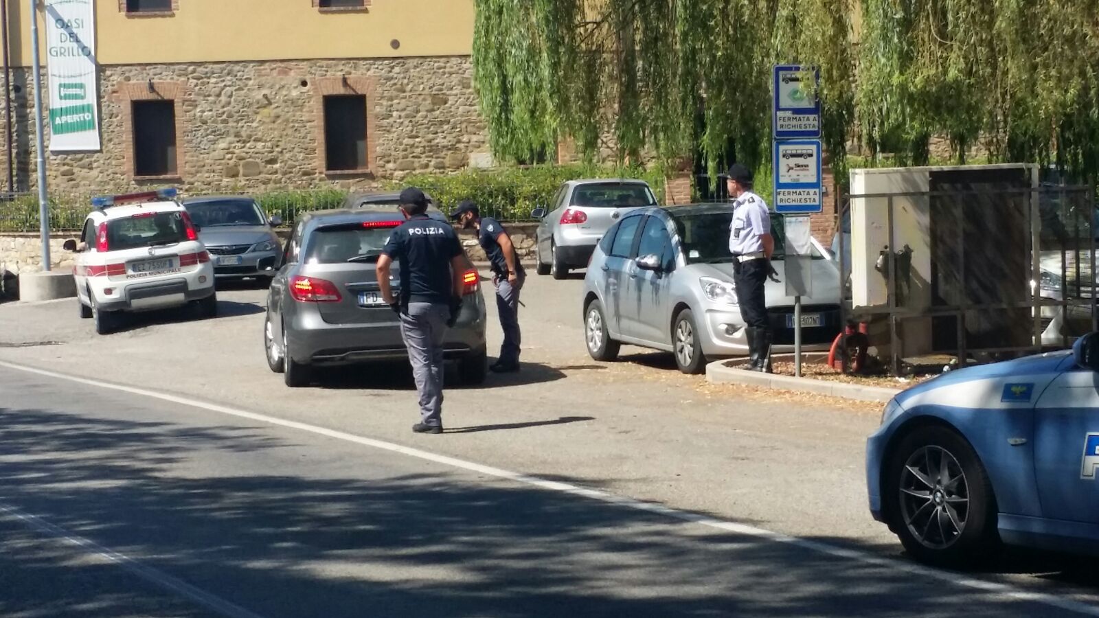 Polizia Di Stato E Municipale Insieme A Castelnuovo Berardenga Per I Controlli E Per Contrastare