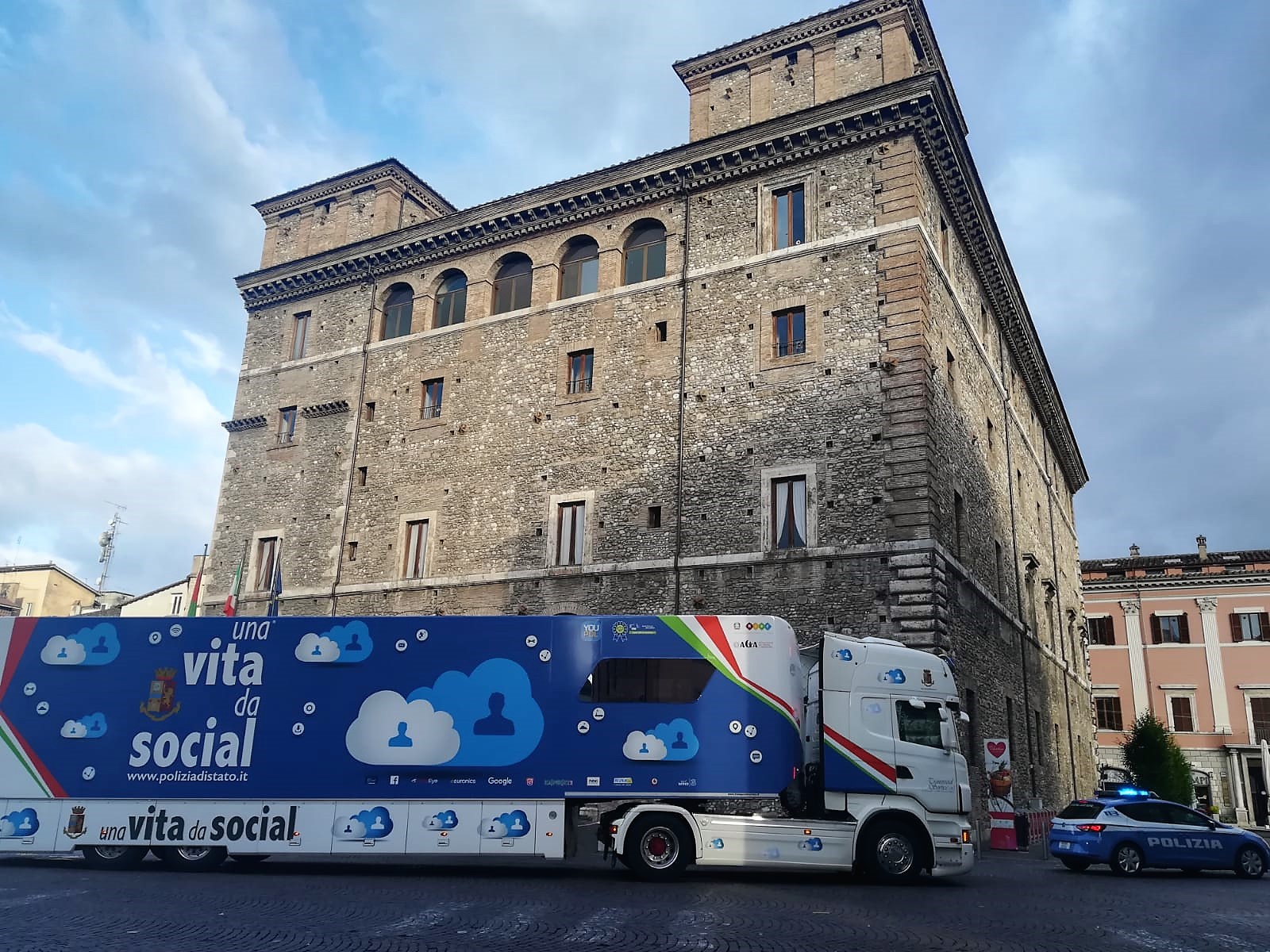 Il truck a Terni nel 2019