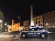 Polizia nelle vie del centro storico