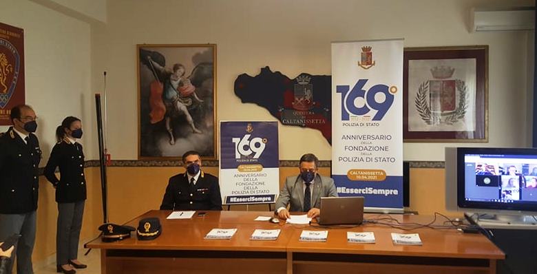 Caltanissetta, 169° Anniversario della fondazione della Polizia di Stato: i risultati di un anno di attività istituzionale