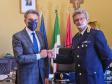 Messina. Il Questore Capoluongo incontra il Dirigente della Sezione Polizia Ferroviaria.