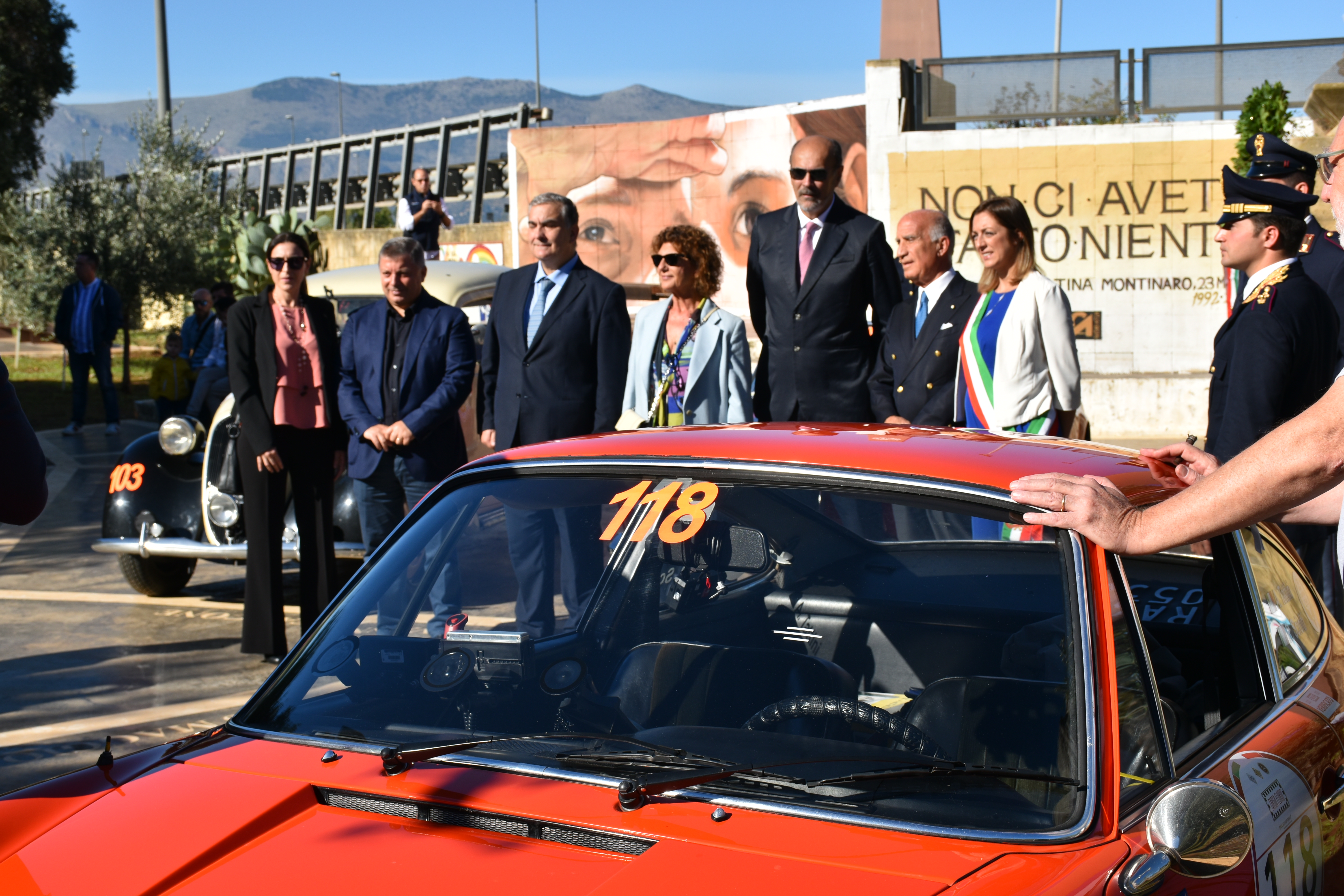 La Targa Florio rende omaggio ai martiri di mafia
