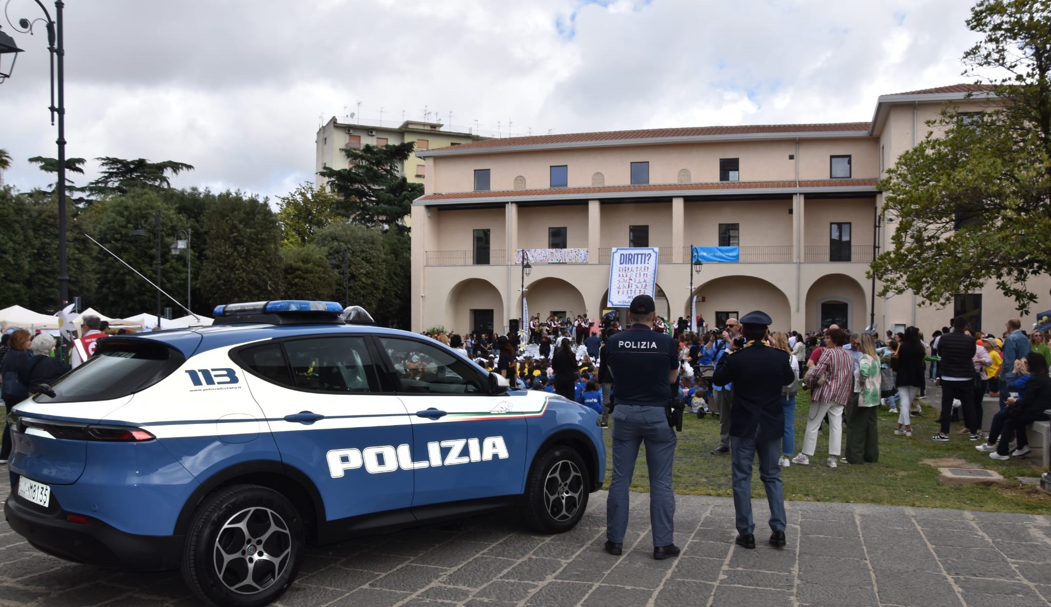 La Polizia di Stato al 50° compleanno di “UNICEF Italia”.