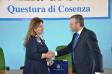 Lecretia TANASE, Console Generale di Romania a Bari  in visita alla Questura di Cosenza