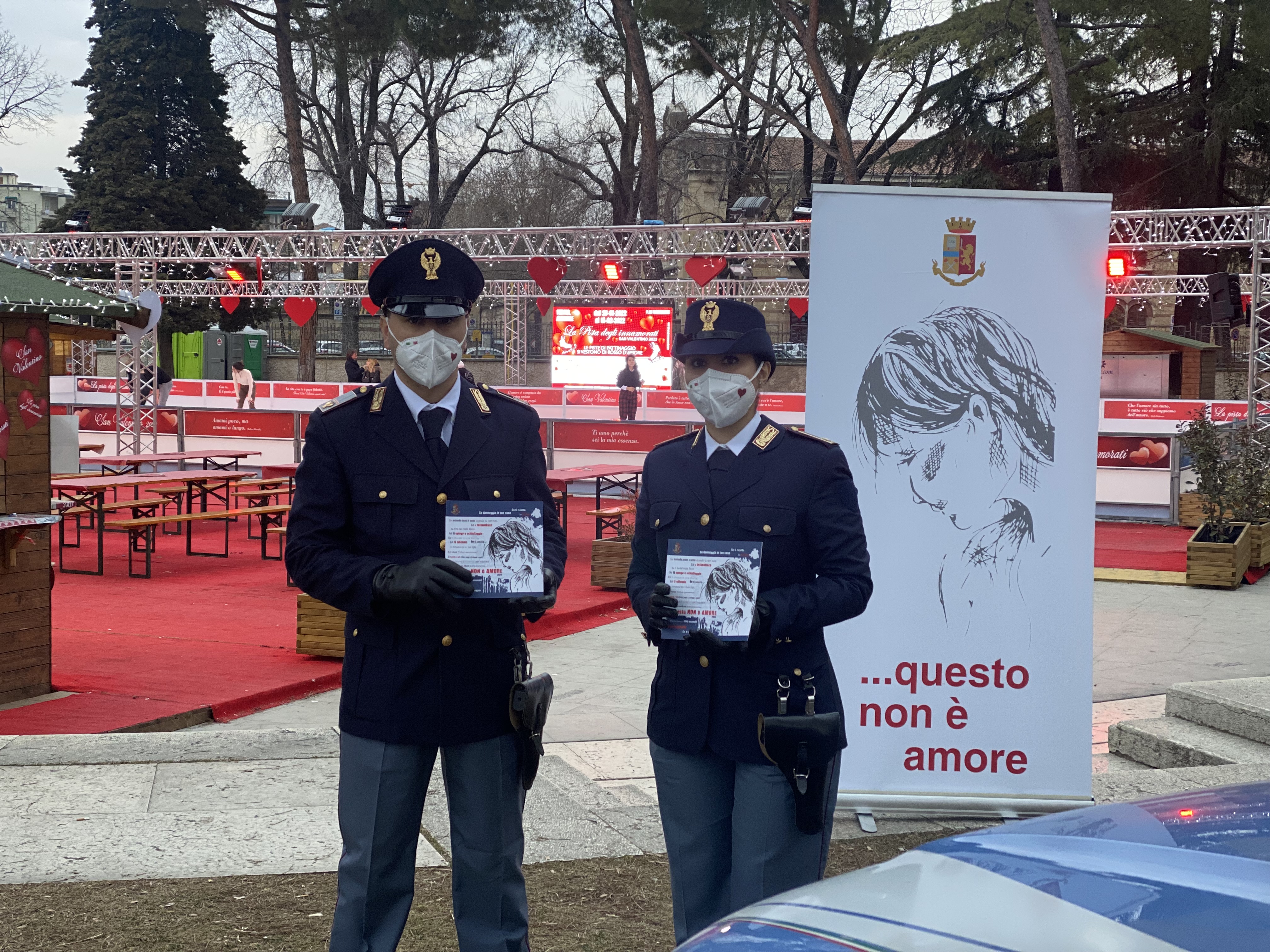 “Verona in Love”: la Polizia di Stato promuove la campagna di sensibilizzazione contro la violenza di genere “Questo non è amore”