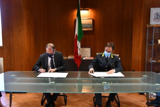 Siglato l'accordo di cooperazione investigativa tra la Questura e il Comando Provinciale della Guardia di Finanza
