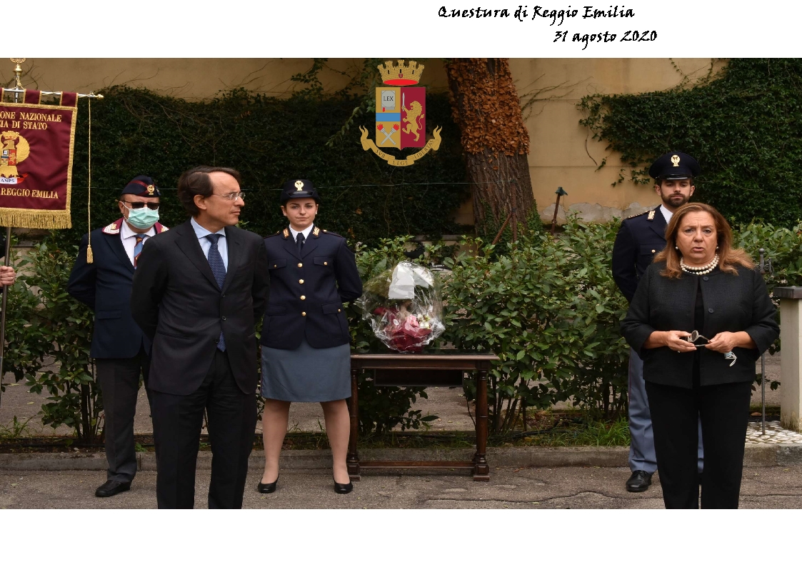 S.E. il Prefetto di Reggio Emilia in visita presso gli uffici della Polizia di Stato-