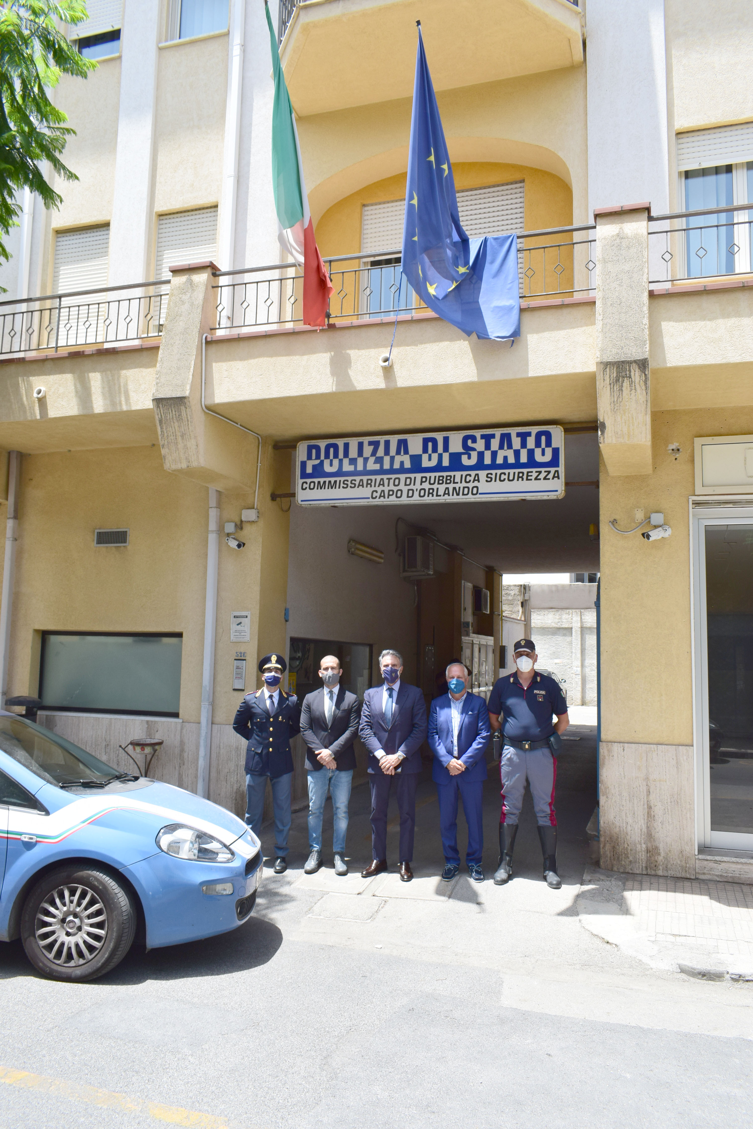 Il Questore Capoluongo in visita a Tortorici e Capo d'Orlando