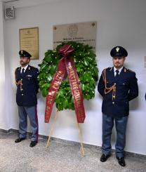 Potenza 10 luglio - La Polizia di Stato commemora l'Ag.Sc. Francesco Tammone  - Medaglia d'Oro al Valor Civile