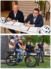 Dalla provincia due biciclette elettriche alla polizia di stato