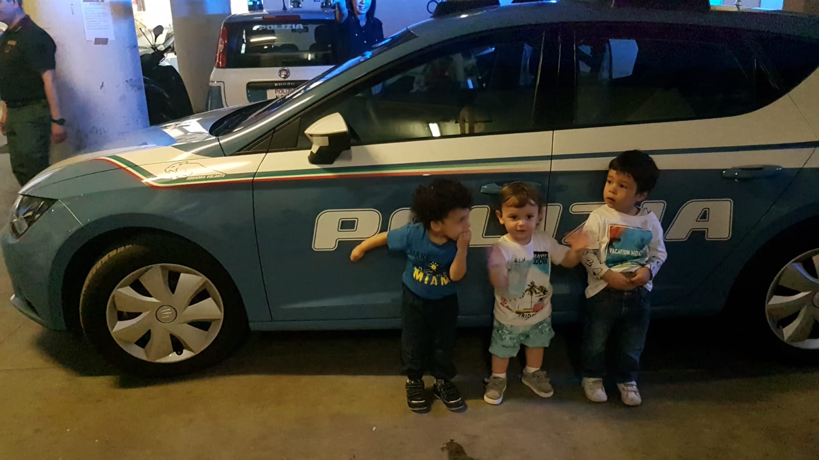 Baby Poliziotti in Questura