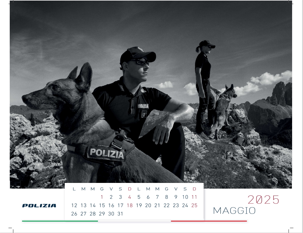 La Polizia di Stato presenta il Calendario 2025