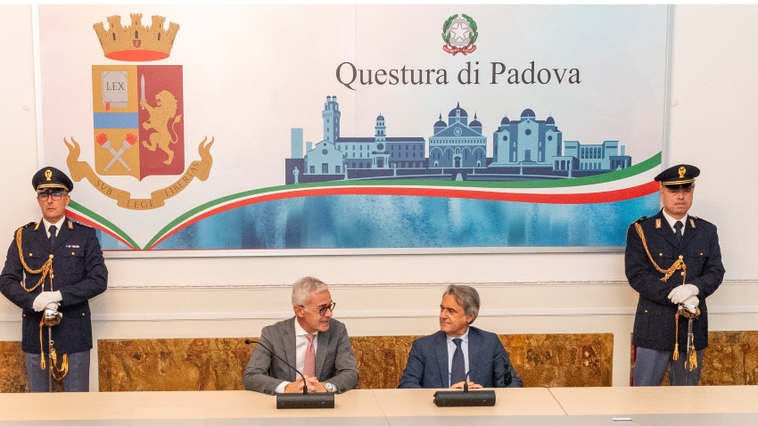 Visita del Prefetto di Padova Giuseppe Forlenza