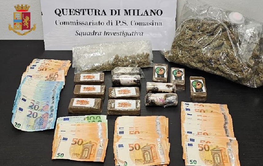 Milano, spaccia droga in casa: la Polizia di Stato arresta 41enne