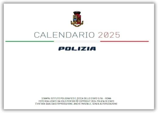 ROMA: Presentato il nuovo calendario della Polizia di Stato 2025