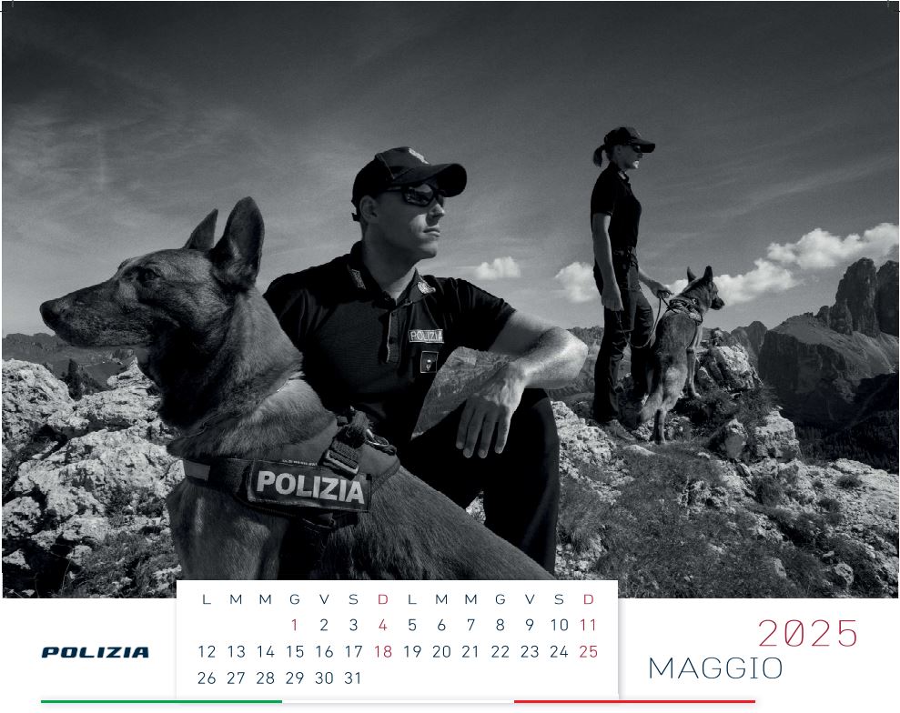 La Polizia di Stato presenta il Calendario 2025