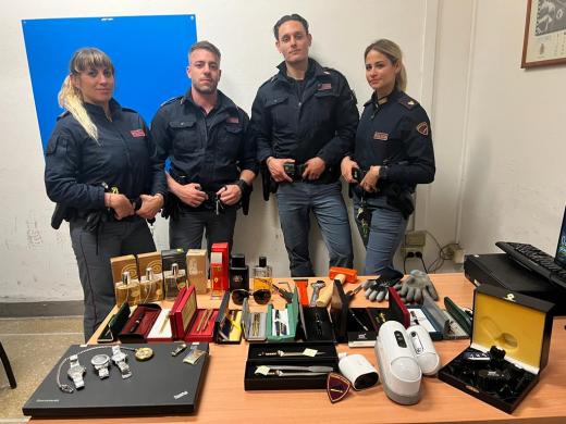 Squadra Volanti - Arrestato 35enne per furto aggravato in abitazione a San Giuliano Terme