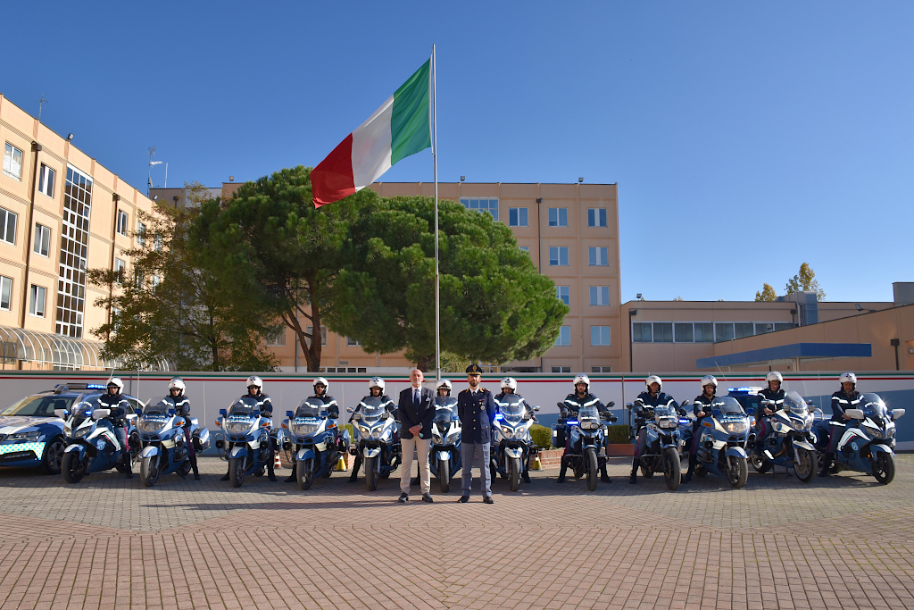Tredici nuovi motociclisti per la Polizia di Stato di Ravenna