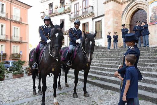 Polizia di Stato, Cosenza  festeggiamenti di San Michele Arcangelo Santo Patrono della Polizia di Stato  Santa Messa.