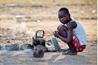 Bambino del Sud Sudan