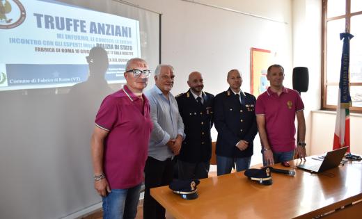 Fabrica di Roma: incontro con gli esperti della Polizia di Stato per la prevenzione delle truffe agli anziani