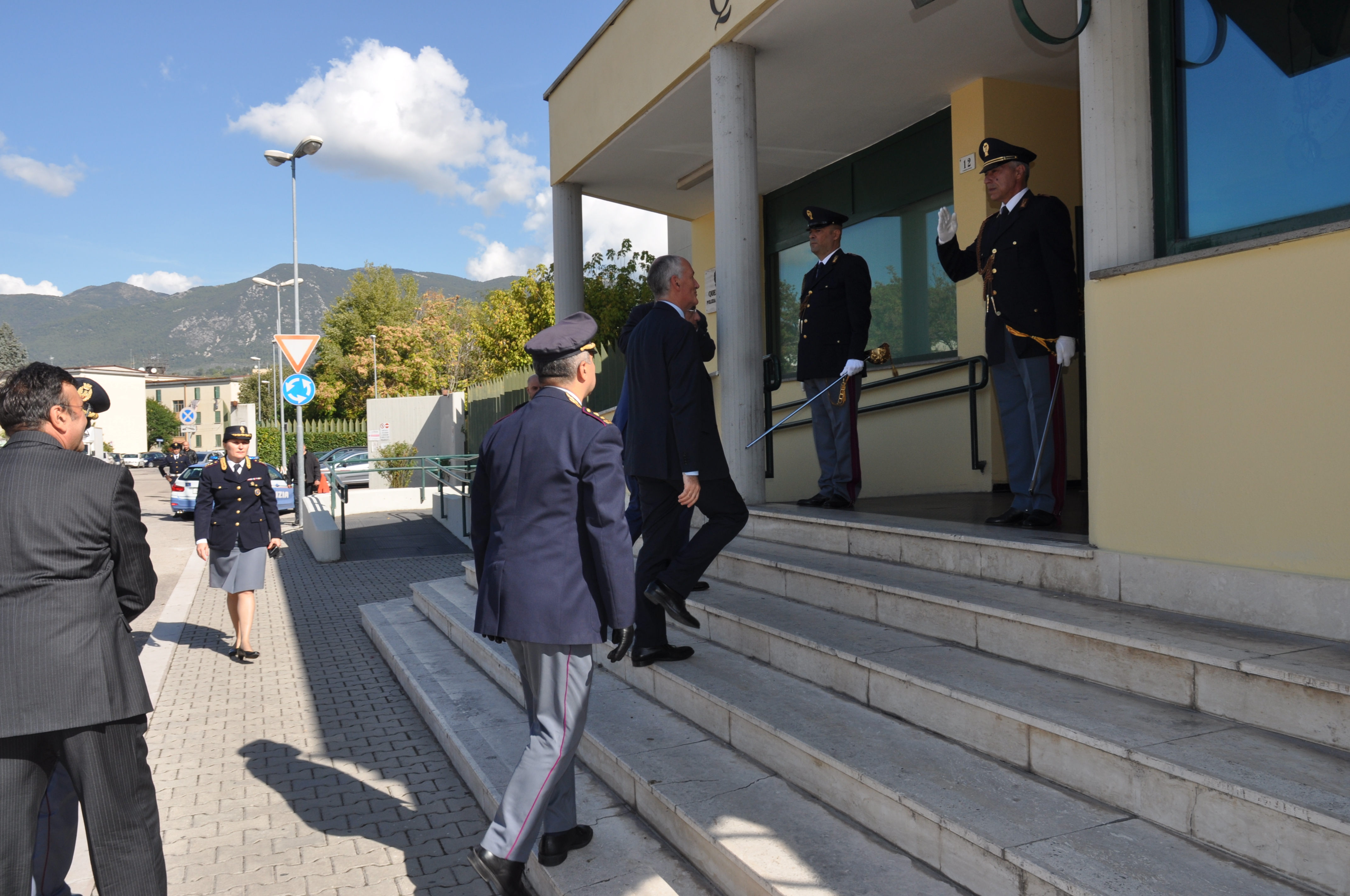 La visita del Capo della Polizia Prefetto Franco Gabrielli