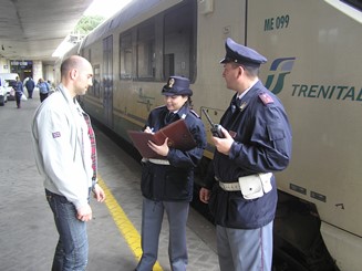 Aggressione in stazione