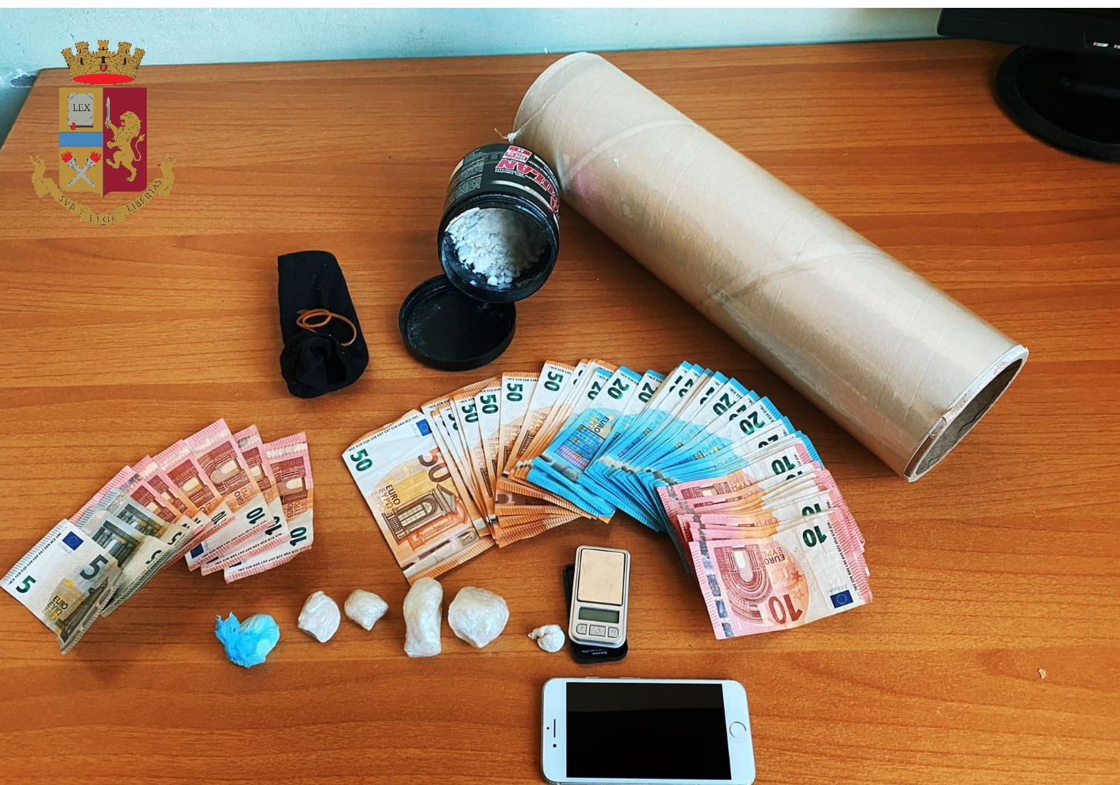 La Polizia di Stato arresta messinese e sequestra cocaina.