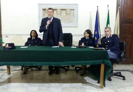 Arpino ospita  la terza tappa  della nuova campagna antitruffe  della Polizia di Stato “Non siete soli#chiamateci sempre”