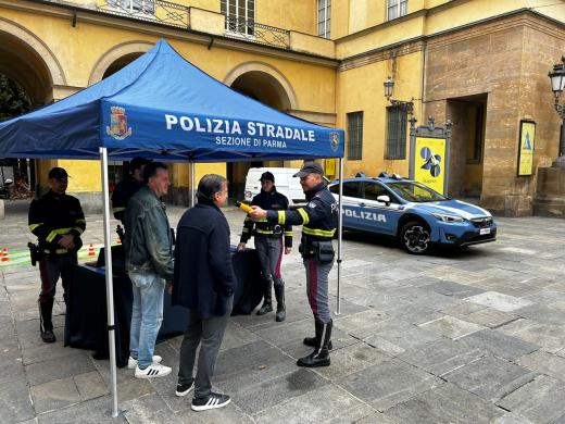 Controlli della Polizia di Stato di Parma