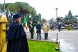 Gorizia, Parco della Rimembranza - Deposizione corona al Monumento ai Caduti