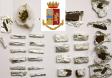 29 involucri di hashish e marijuana sequestrati