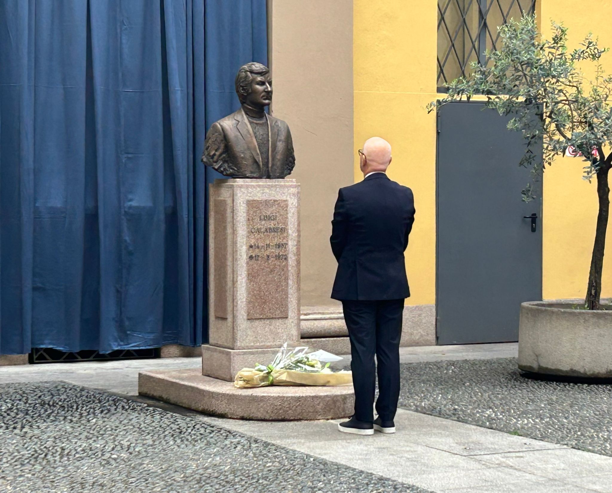 Milano, la Polizia di Stato commemora il Commissario Calabresi e le vittime della strage di via Fatebenefratelli