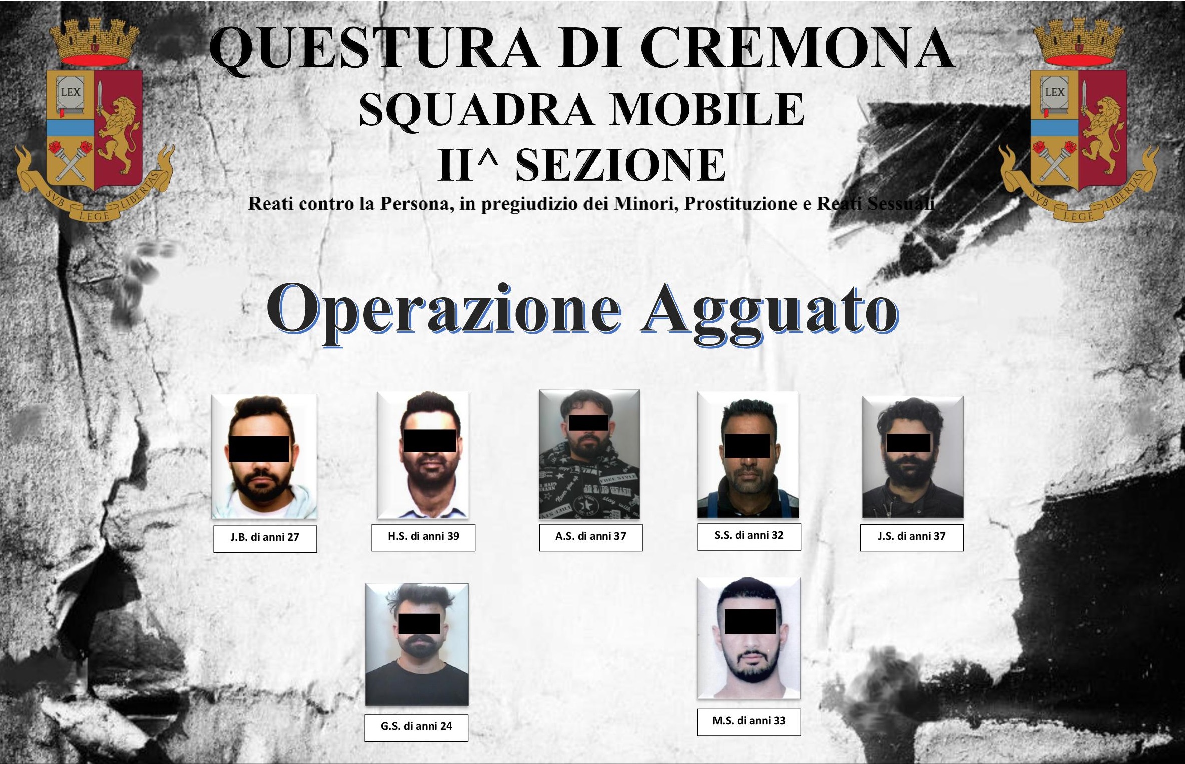 Questura di Cremona: "operazione agguato".