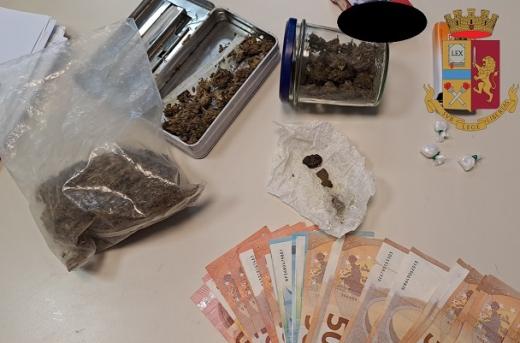 Viterbo: giovane arrestato per droga  in provincia dalla Polizia di Stato