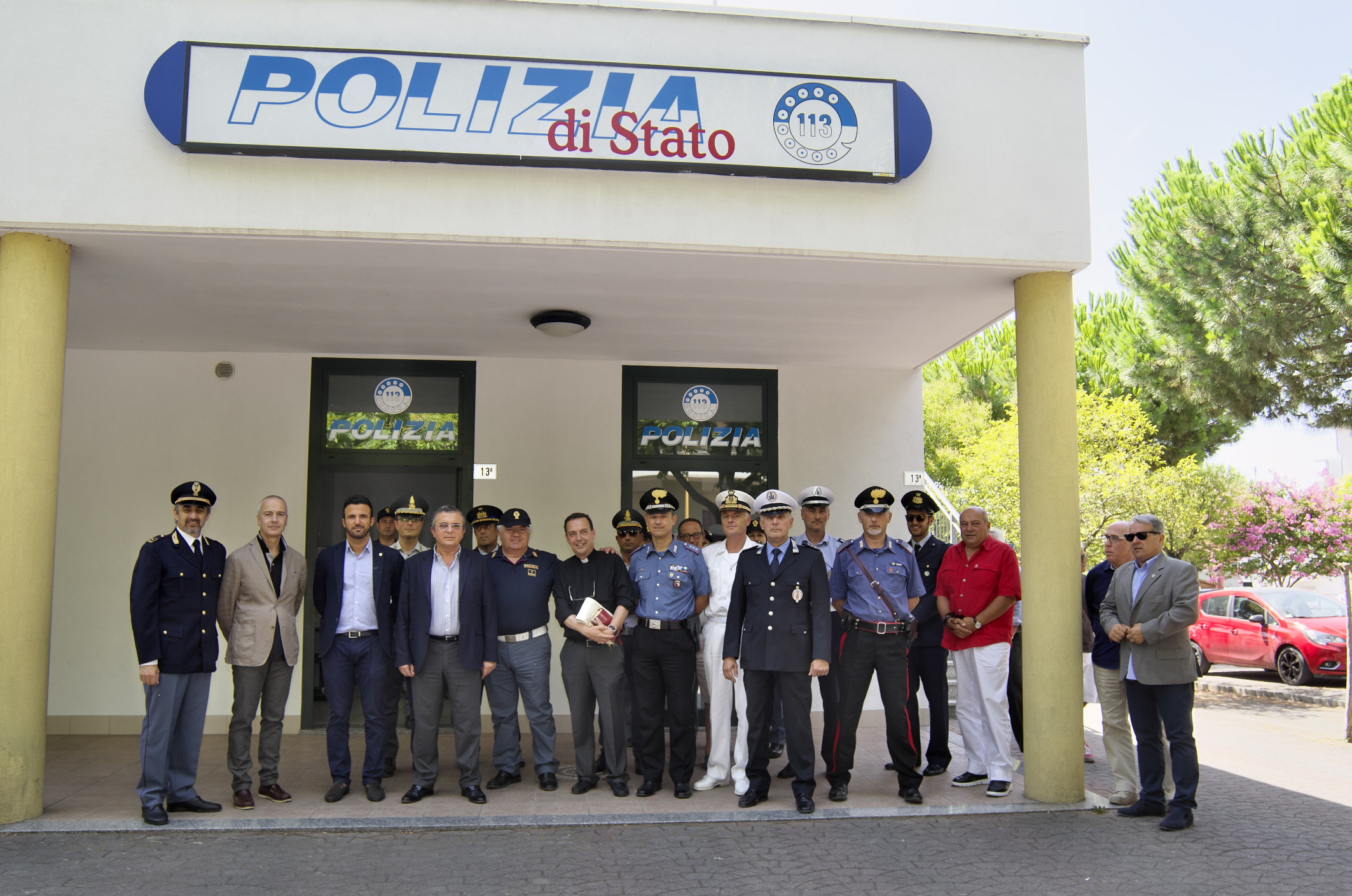 Inaugurato  il posto di polizia di Pinarella di Cervia già operativo dal 1 luglio