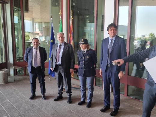 Questura di Vicenza - Ospedale di Bassano del Grappa -  Inaugurazione nuovo Ufficio della Polizia di Stato