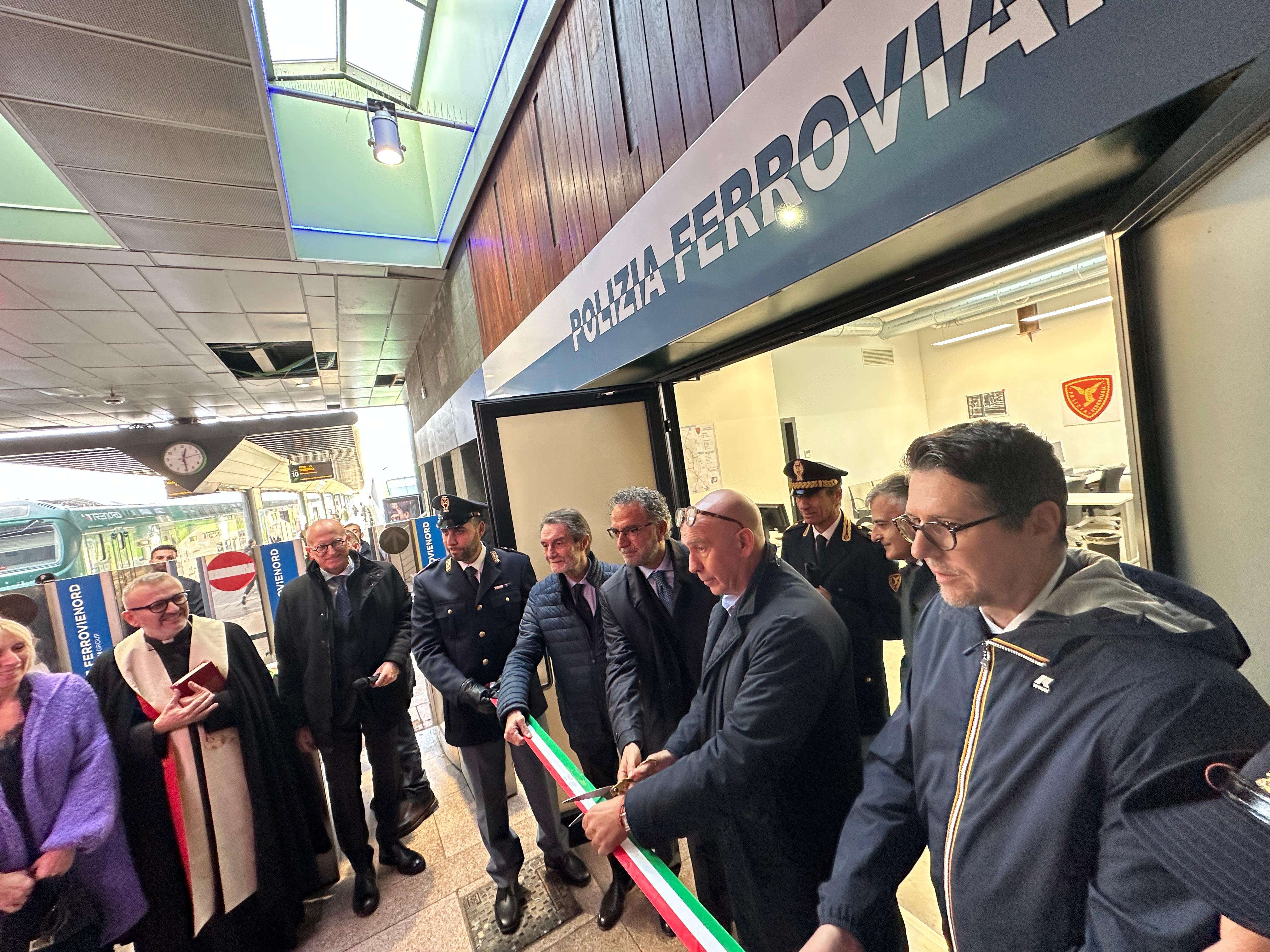 Inaugurazione uffici Polizia Ferroviaria di Milano Cadorna