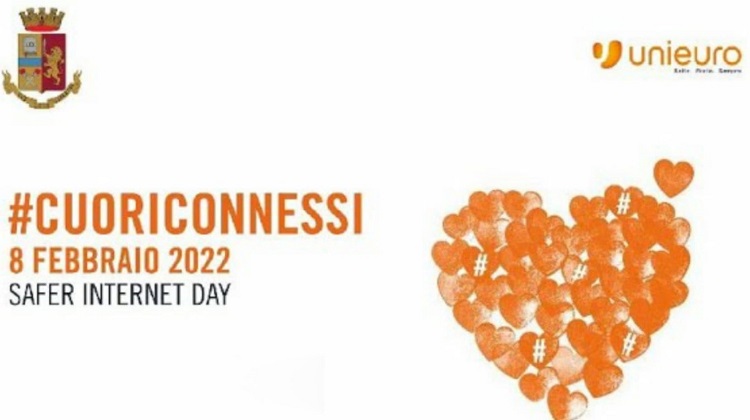 Massa-Carrara. Safer Internet Day 2022. Torna l'evento #cuoriconnessi della Polizia di Stato e Unieuro per le scuole, dedicato alla lotta contro il cyberbullismo.